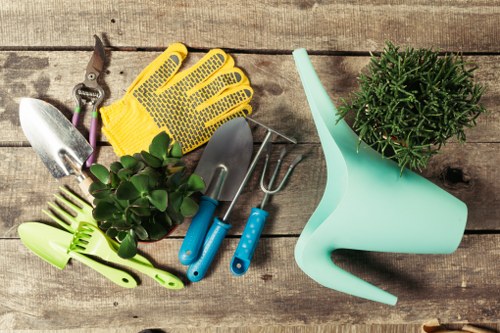 Professional garden clearance service removing debris in Peckham